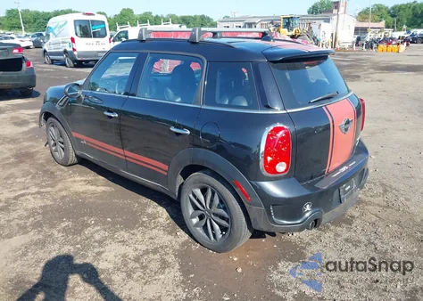 2011 Mini Cooper S Countryman from USA, damaged, VIN WMWZC5C59BWL55510